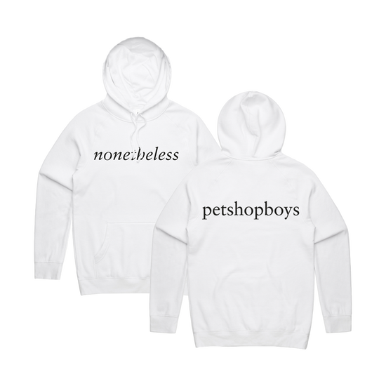 Nonetheless Logo Hoodie Pet Shop Boys
